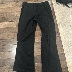 Hollister Men's Black Cargo Jeans